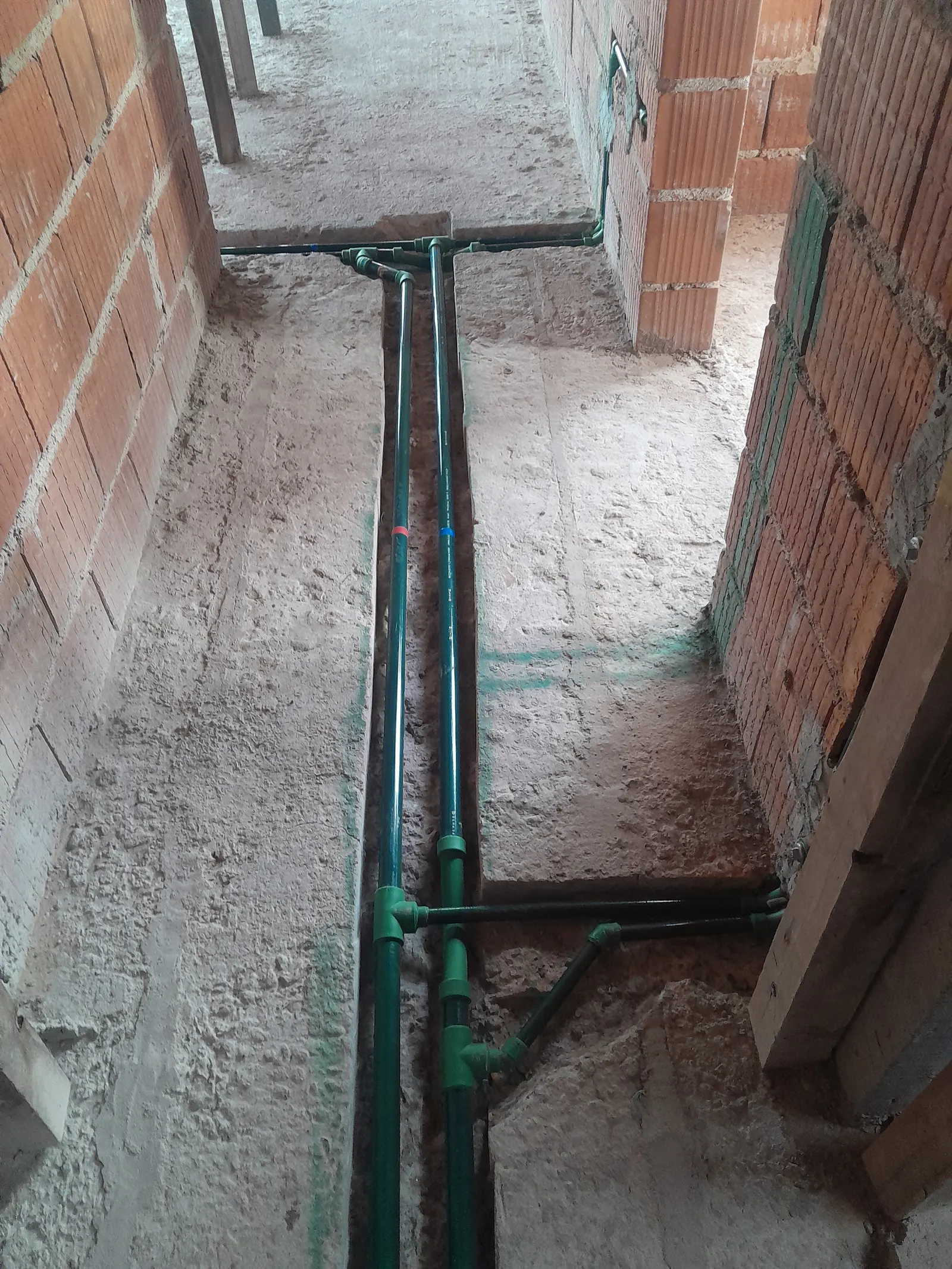 Cambio de cañerías en baño