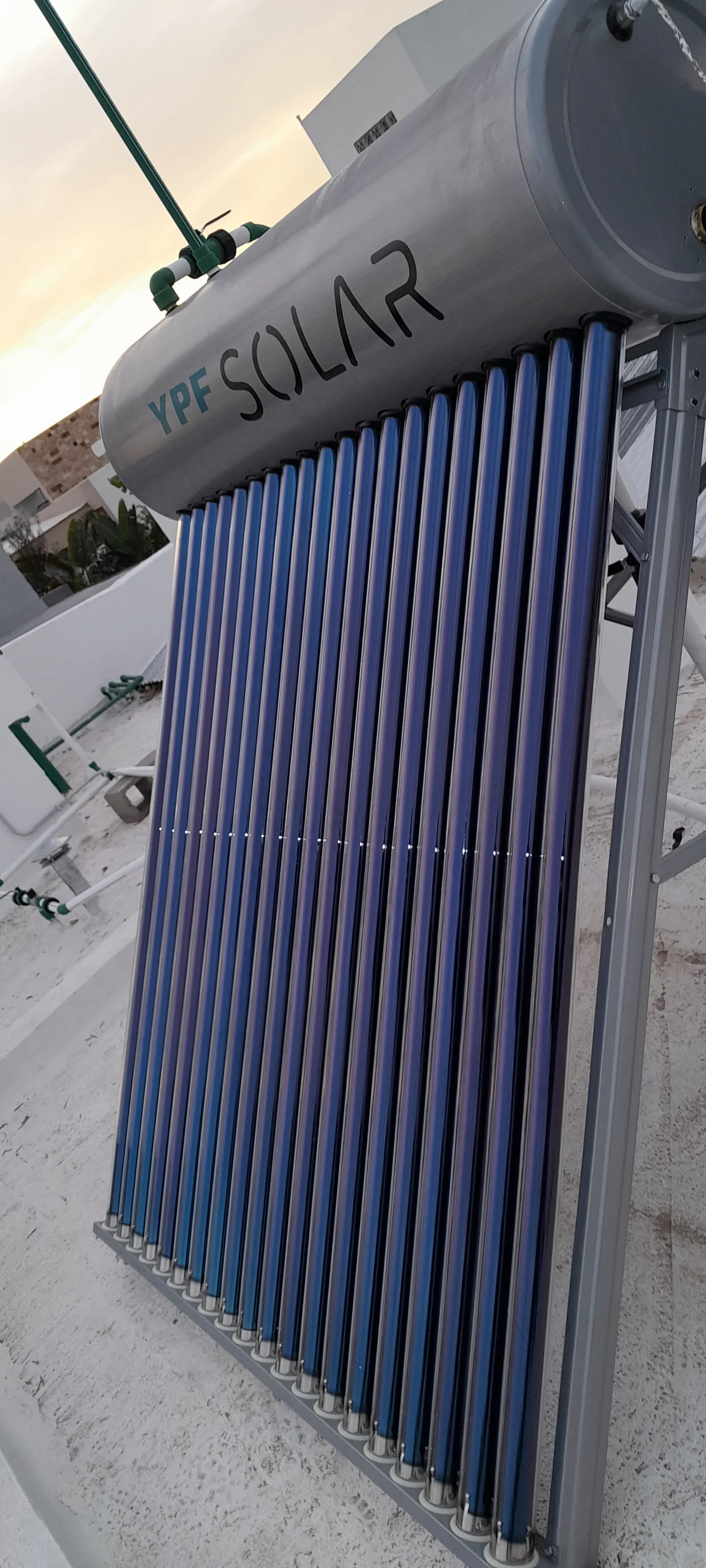Instalación de termotanque solar
